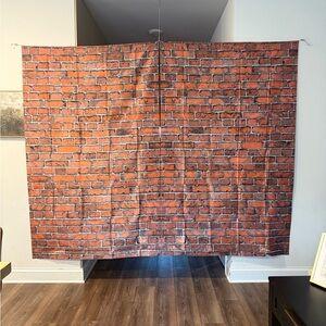 Brick Wall Tapestry for Party Decor or Photography (used for Harry Potter Party)